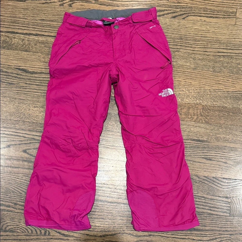 The North Face Girls Kids ski/snowboard pants size 7/8